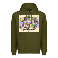Army Green love juneteenth Premium Hoodie - MaliasSmallBusiness