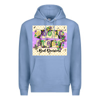 Colony Blue love juneteenth Premium Hoodie - MaliasSmallBusiness