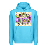 Ocean Blue love juneteenth Premium Hoodie - MaliasSmallBusiness
