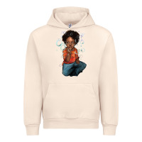 Sandshell afro black boy Urban Hoodie - NancyCooperArtShop
