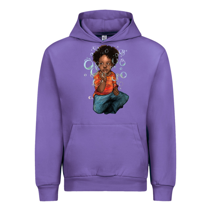 Afro Black Boy Urban Hoodie by NancyCooperArtShop | Teevron