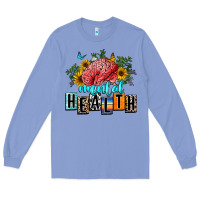 Colony Blue mental health Long Sleeve Tee - texasbilliewilder