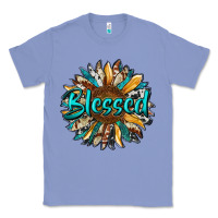 Colony Blue blessed sunflower Classic Tee - RanaPortraitStore