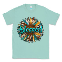 Seafoam blessed sunflower Classic Tee - RanaPortraitStore