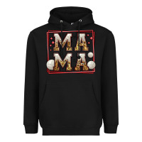 Black volleyball mama Heavyweight Hoodie - Jasminsmagicworld