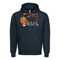 Navy spice spice baby Zipper Hoodie - CowhideDigitalArt