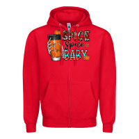Red spice spice baby Zipper Hoodie - CowhideDigitalArt