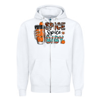 White spice spice baby Zipper Hoodie - CowhideDigitalArt