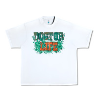 White doctor life Urban Heavy Tee - texasbilliewilder