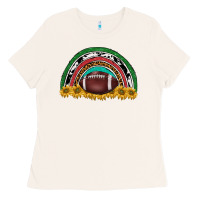 Bone merry christmas sunflower rainbow Ladies Tee - BarkalooDesign