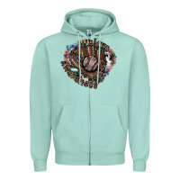 Seafoam autism awareness baseball Zipper Hoodie - SublimationCraftShop
