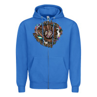 True Royal autism awareness baseball Zipper Hoodie - SublimationCraftShop