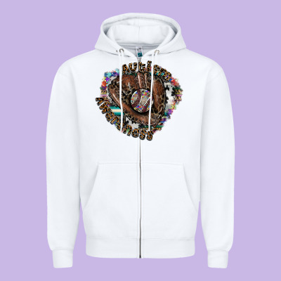 Autism Awareness Baseball Zipper Hoodie Designed By Sublimationcraftshop