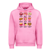 Fuchsia Pink god says i am mexican pan dulce Urban Hoodie - MaliasSmallBusiness