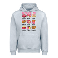 Heather Grey god says i am mexican pan dulce Urban Hoodie - MaliasSmallBusiness