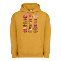 Pigment Peanut Butter god says i am mexican pan dulce Urban Hoodie - MaliasSmallBusiness