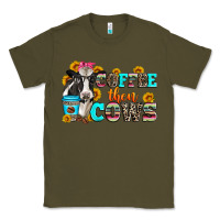 Army Green coffee then cows Classic Tee - Zillion Design Studio