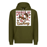 Army Green small business Premium Hoodie - MaliasSmallBusiness