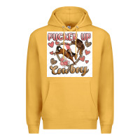 Mustard small business Premium Hoodie - MaliasSmallBusiness