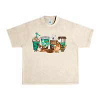 Sandshell dog coffee cups Urban Heavy Tee - texasbilliewilder