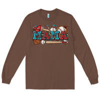 Chestnut mama baseball Long Sleeve Tee - Zillion Design Studio