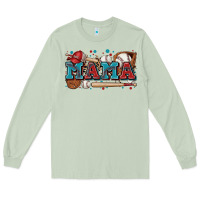 Matcha mama baseball Long Sleeve Tee - Zillion Design Studio
