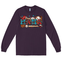 Plum mama baseball Long Sleeve Tee - Zillion Design Studio