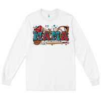 White mama baseball Long Sleeve Tee - Zillion Design Studio