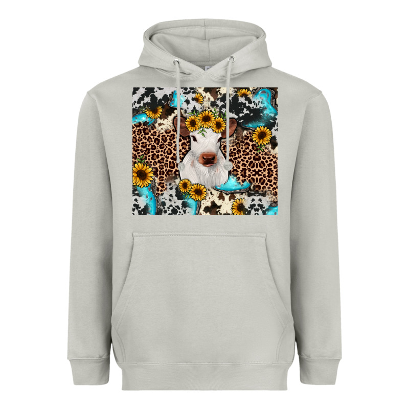Western Calf Heavyweight Hoodie by JahusDesignShop | Teevron