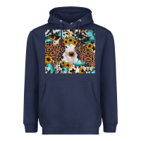 Navy western calf Heavyweight Hoodie - JahusDesignShop