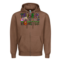 Chestnut teacher of monster Zipper Hoodie - CowhideDigitalArt