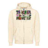 Sandshell teacher of monster Zipper Hoodie - CowhideDigitalArt