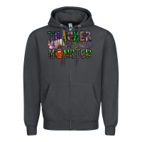 Smoke teacher of monster Zipper Hoodie - CowhideDigitalArt