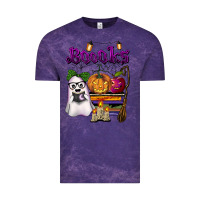 Cloud Purple boooks Vintage Tee - BarkalooDesign