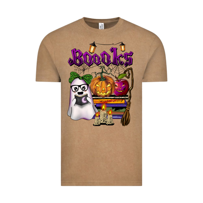Boooks Vintage Tee by BarkalooDesign | Teevron