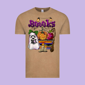 Boooks Vintage Tee Designed By Barkaloodesign