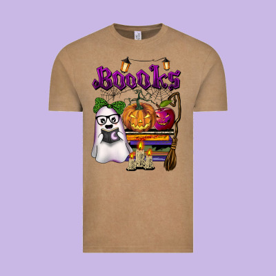 Boooks Vintage Tee Designed By Barkaloodesign