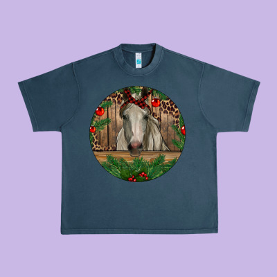 Urban Heavy Tee Christmas Horse