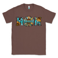 Chestnut blessed mom Classic Tee - RanaPortraitStore