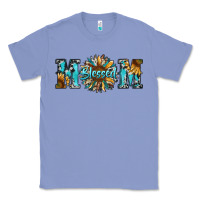 Colony Blue blessed mom Classic Tee - RanaPortraitStore