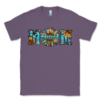 Lavender blessed mom Classic Tee - RanaPortraitStore