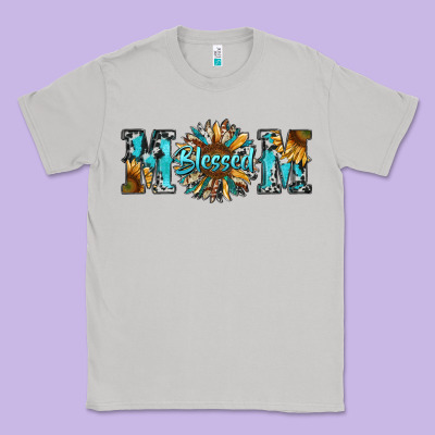 Blessed Mom Classic Tee Designed By Ranaportraitstore