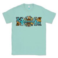 Seafoam blessed mom Classic Tee - RanaPortraitStore