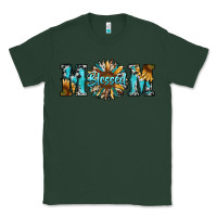 Sports Green blessed mom Classic Tee - RanaPortraitStore