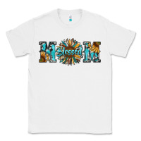 White blessed mom Classic Tee - RanaPortraitStore