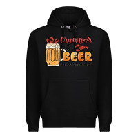 Black crawfish and beer that's why i'm here Premium Hoodie - MaliasSmallBusiness