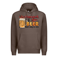 Coffee crawfish and beer that's why i'm here Premium Hoodie - MaliasSmallBusiness