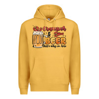 Mustard crawfish and beer that's why i'm here Premium Hoodie - MaliasSmallBusiness