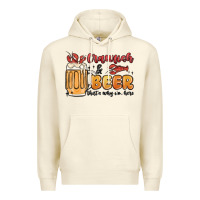 Sandshell crawfish and beer that's why i'm here Premium Hoodie - MaliasSmallBusiness