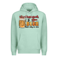 Seafoam crawfish and beer that's why i'm here Premium Hoodie - MaliasSmallBusiness